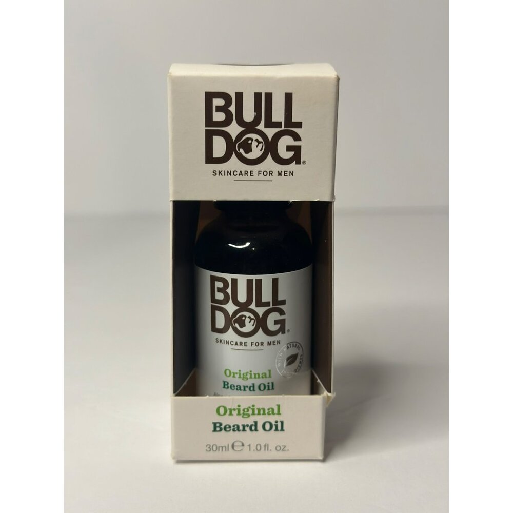 NIB‎ Bulldog Skincare for Men Original Beard Oil – 1 fl oz, Softens & Conditions